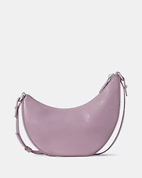 Duo Glazed Leather Crossbody Bag