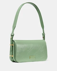 Liv Crinkle Patent Shoulder Bag