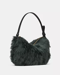 Loop Shearling Shoulder Bag
