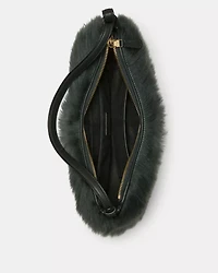 Loop Shearling Shoulder Bag