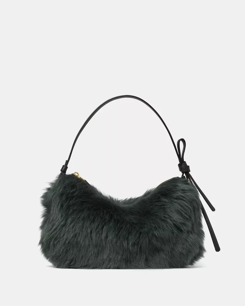 Loop Shearling Shoulder Bag