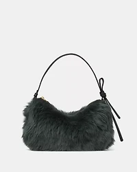 Loop Shearling Shoulder Bag