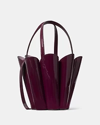 The Patent Spade Flower Bucket Bag