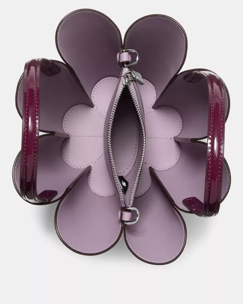 The Patent Spade Flower Bucket Bag