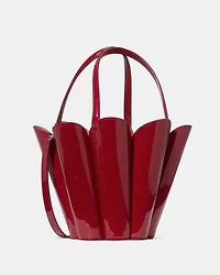 The Patent Spade Flower Bucket Bag