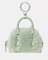 Charmed Shearling Nano Carryall Bag Charm