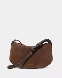 Loop Suede Crossbody