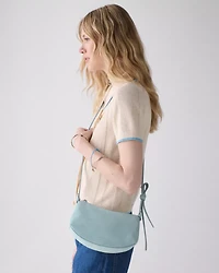 Loop Suede Crossbody