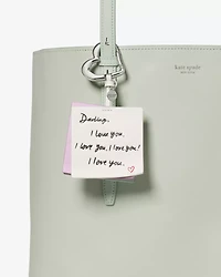 Charmed Love Notes Bag Charm