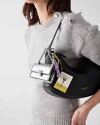 Charmed Metallic Nano Deco Bag Charm