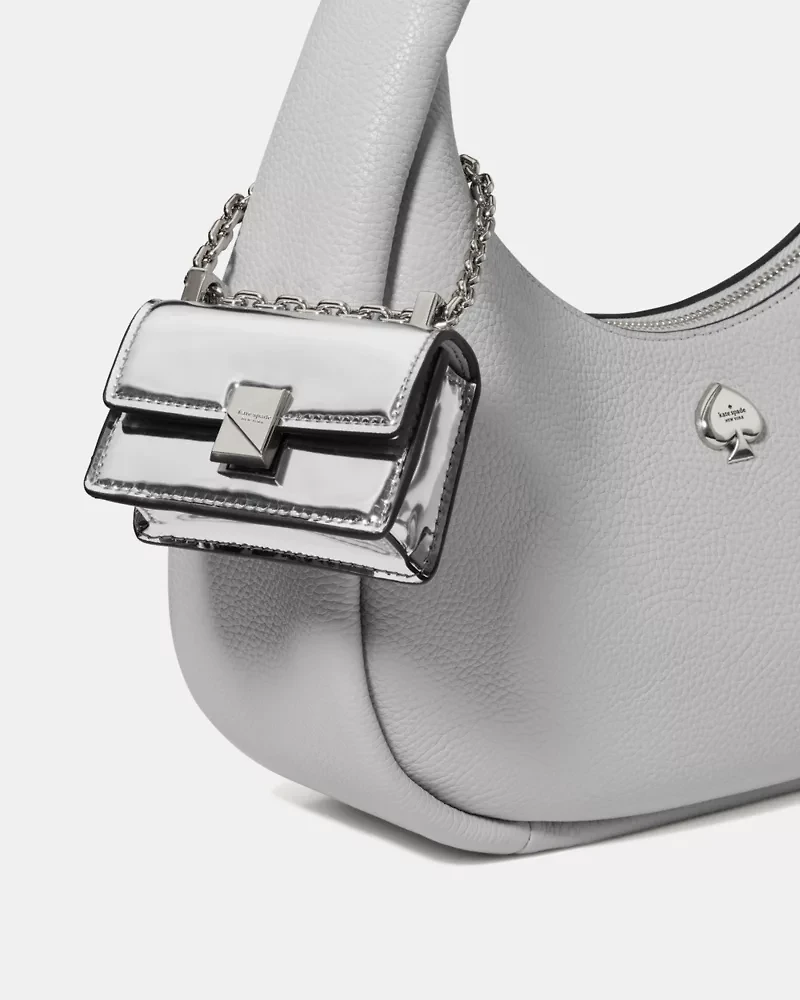 Charmed Metallic Nano Deco Bag Charm