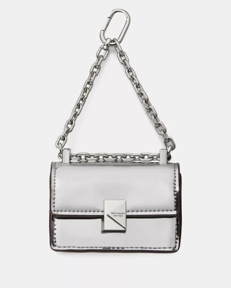 Charmed Metallic Nano Deco Bag Charm