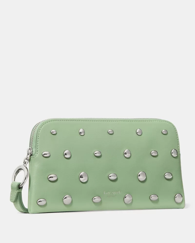 Halo Studded Wristlet