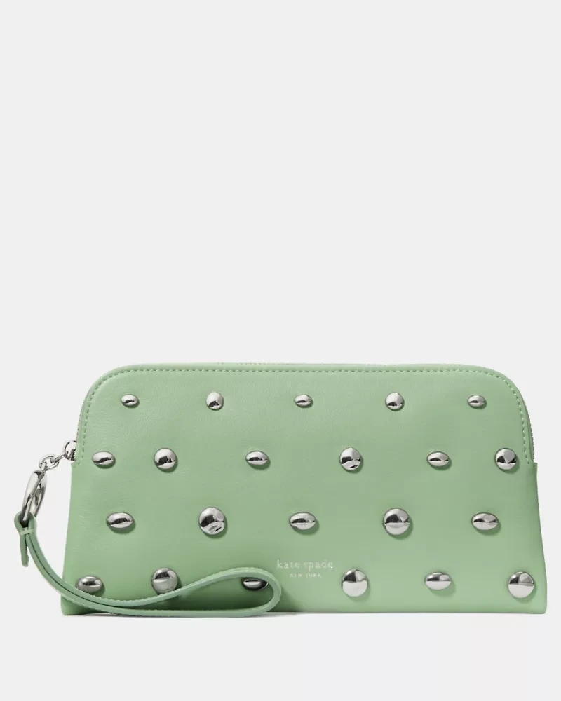 Halo Studded Wristlet