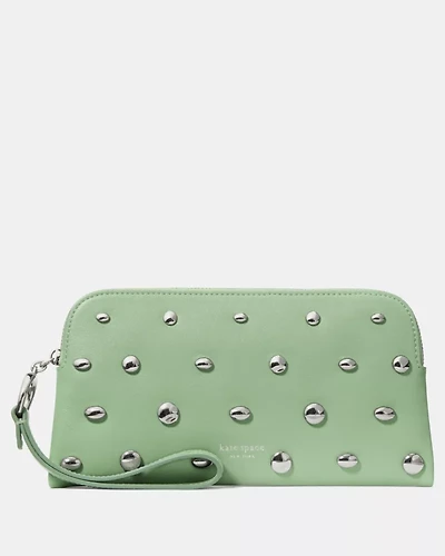 Halo Studded Wristlet