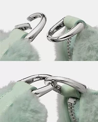 Duo Shearling Crossbody Bag