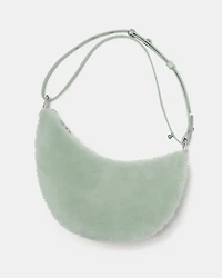 Duo Shearling Crossbody Bag