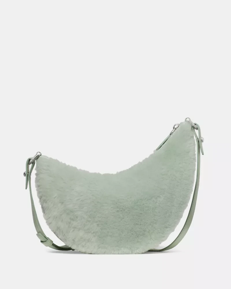 Duo Shearling Crossbody Bag