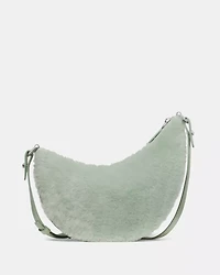 Duo Shearling Crossbody Bag