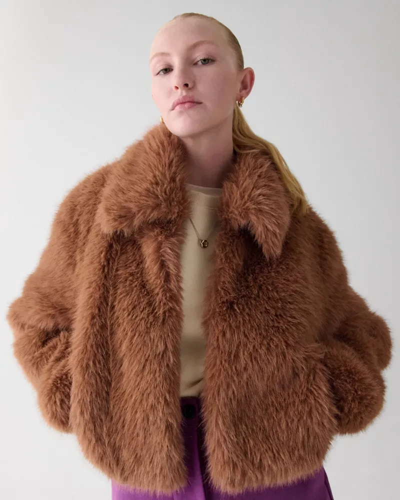 Faux Fur Jacket