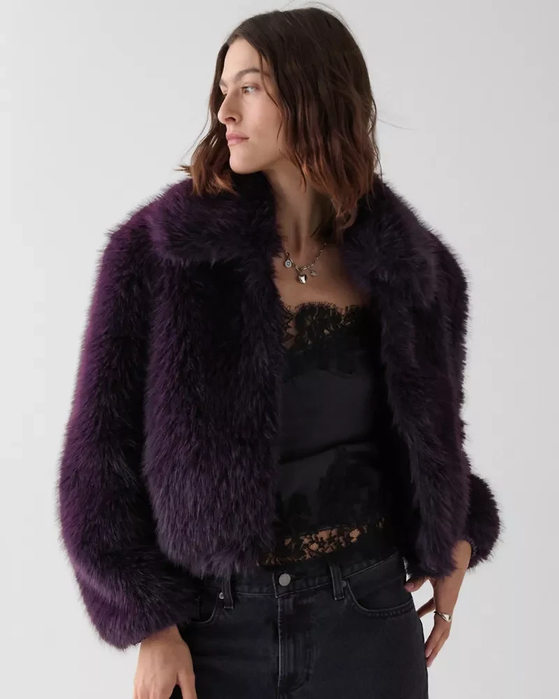Faux Fur Jacket