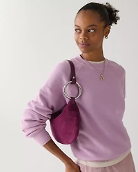 The Suede Bangle Bag