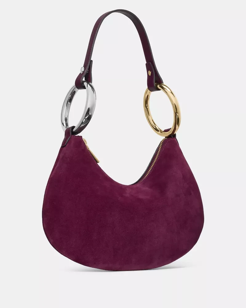 The Suede Bangle Bag