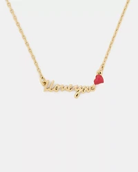 I Love You Pendant