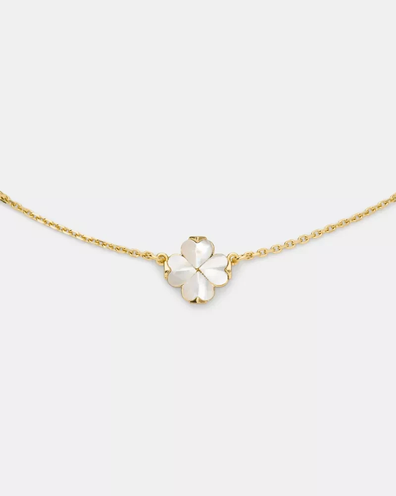 Spade Flower Scatter Necklace