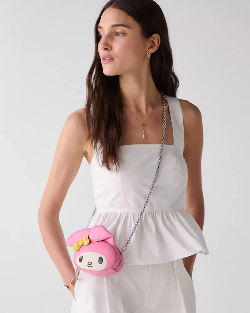 Hello Kitty And Friends X Kate Spade New York 3D My Melody Mini Crossbody Bag