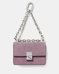 Charmed Suede Nano Carryall Bag Charm