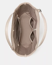 Deco Snake Embossed Tulip Tote Bag