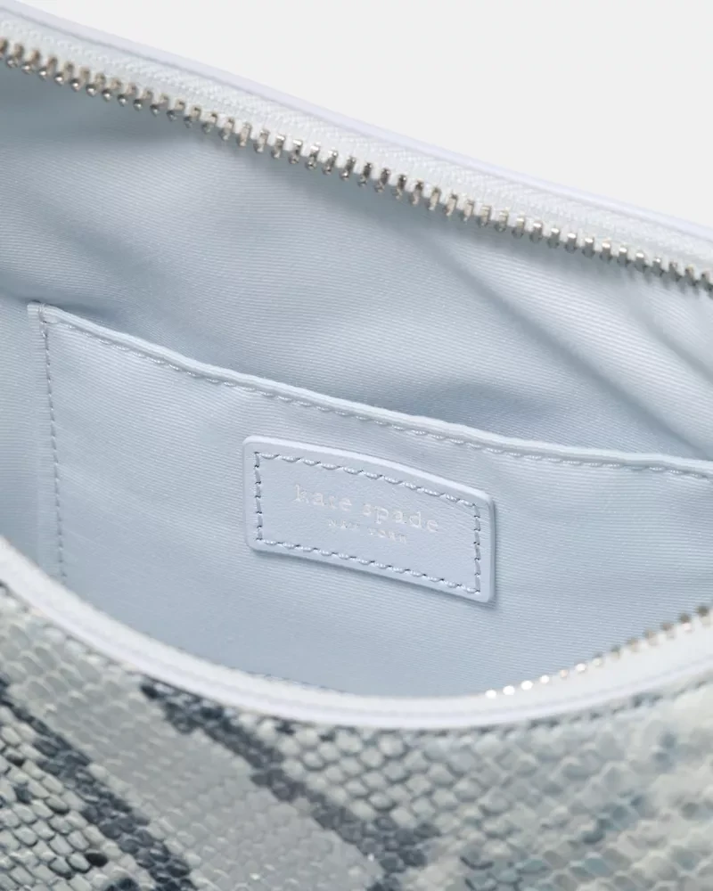 Duo Snake Embossed Crossbody Bag