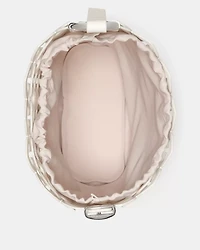Halo Woven Bucket Bag