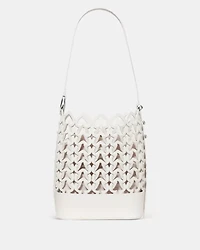 Halo Woven Bucket Bag