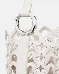 Halo Woven Bucket Bag