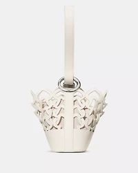 Halo Woven Mini Bucket Bag