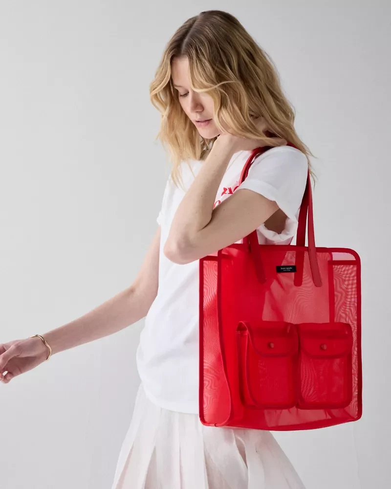Breezy Mesh Tote Bag