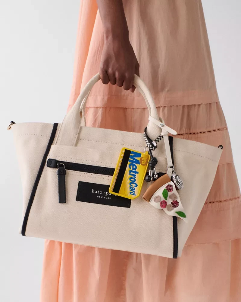 Charmed NYC Metro Card Bag Charm