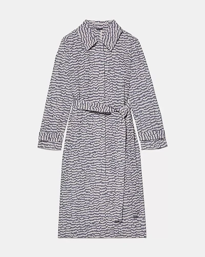 Modern Feathers Belted Trench Coat