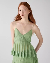 Crinkled Organza Cami