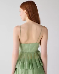 Crinkled Organza Cami