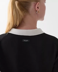 Cropped Polo Sweater