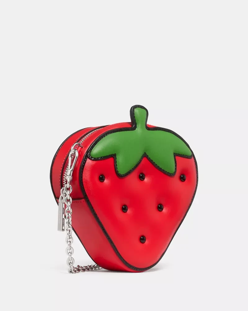 Hello Kitty And Friends X Kate Spade New York 3D Strawberry Mini Crossbody Bag