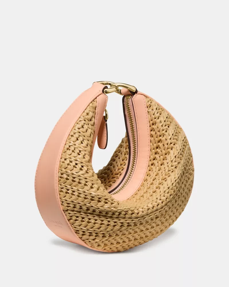 Duo Straw Crossbody Bag