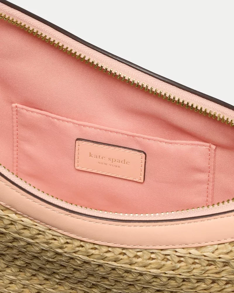 Duo Straw Crossbody Bag