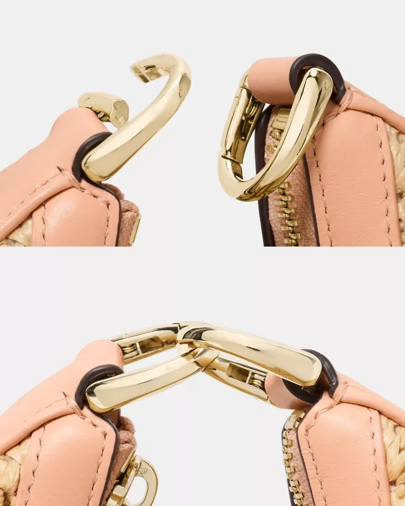 Duo Straw Crossbody Bag