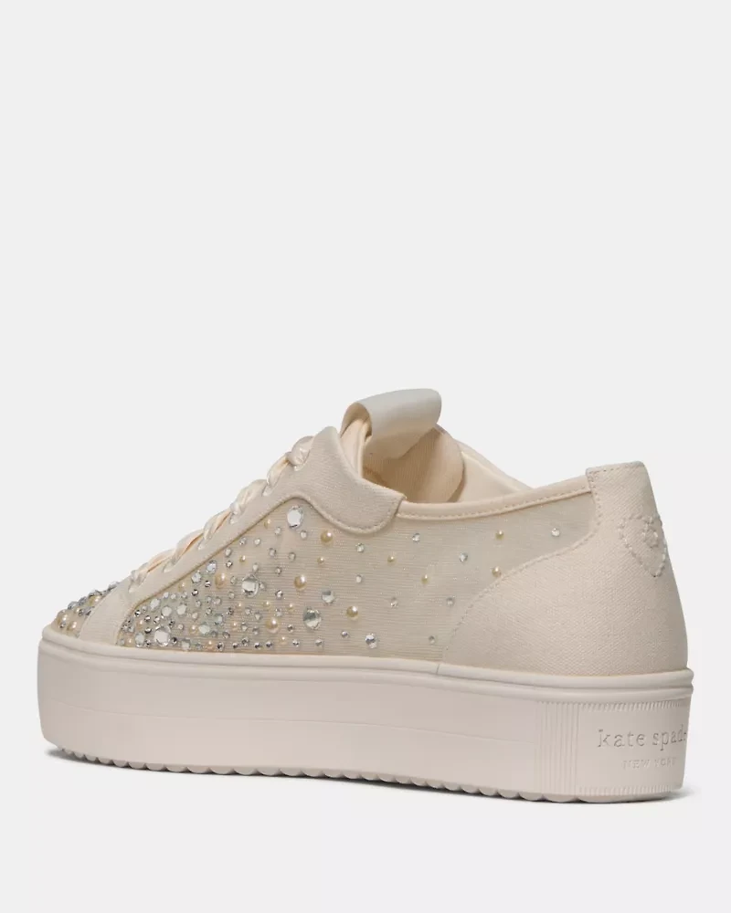 Sam Icon Embellished Platform Sneakers