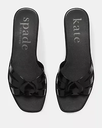 Sculpted Spade Jelly Sandal