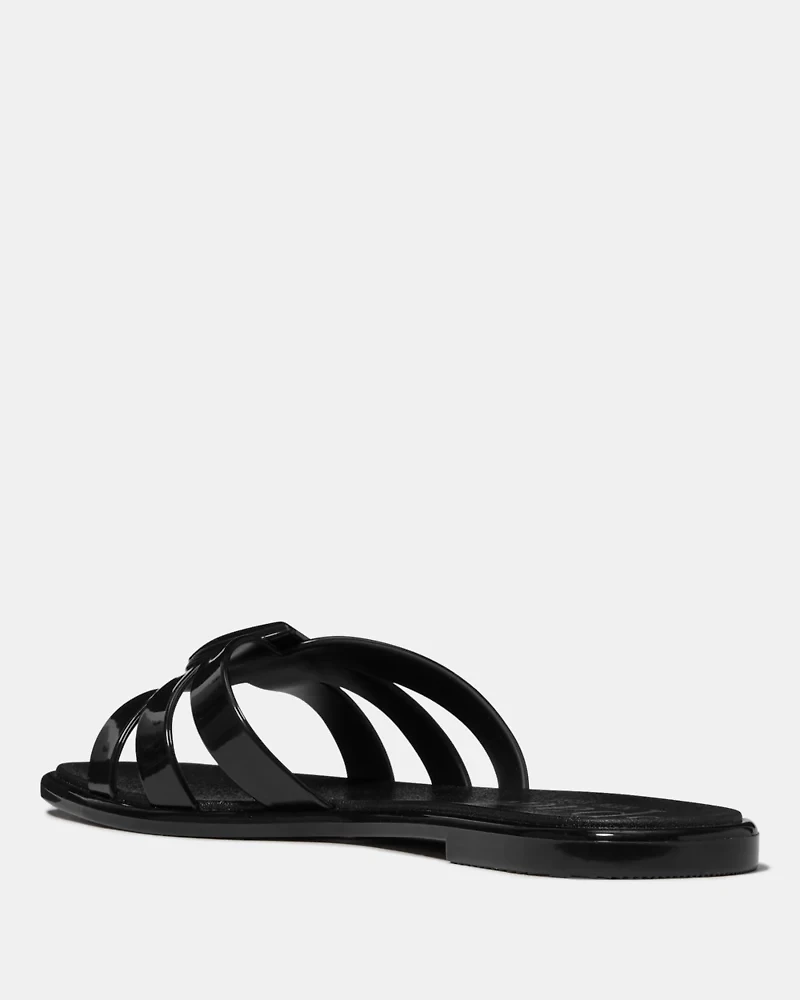 Sculpted Spade Jelly Sandal
